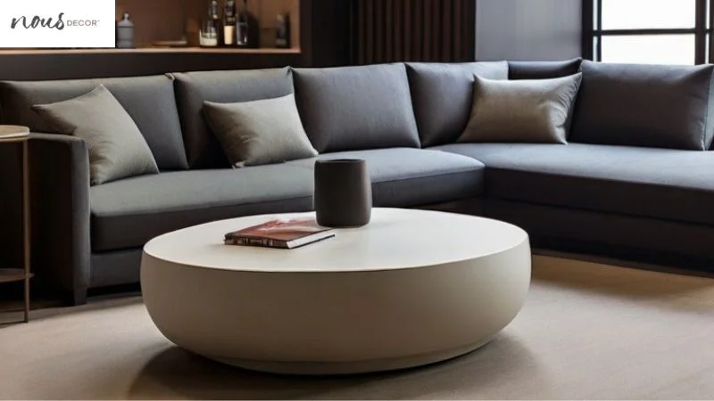 Best Round Coffee Table For an L-Shaped Sectional 