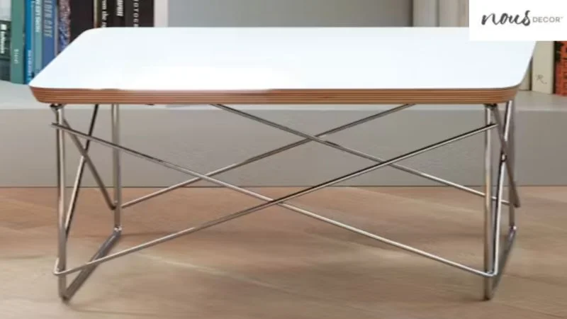 Eames Wire Base Low Table, Laminate 
