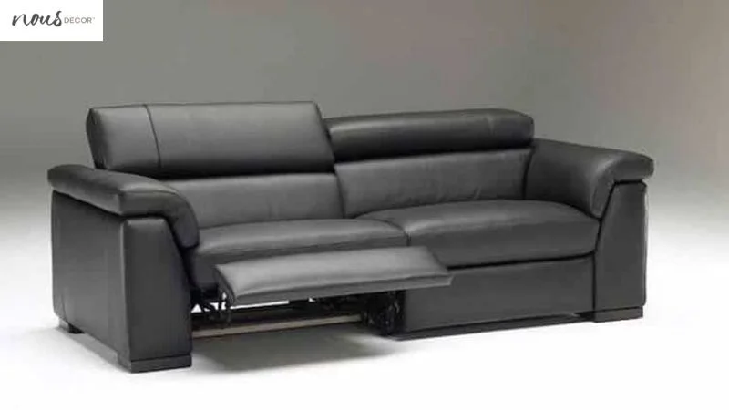 Maintain A  Reclining Leather Sofa