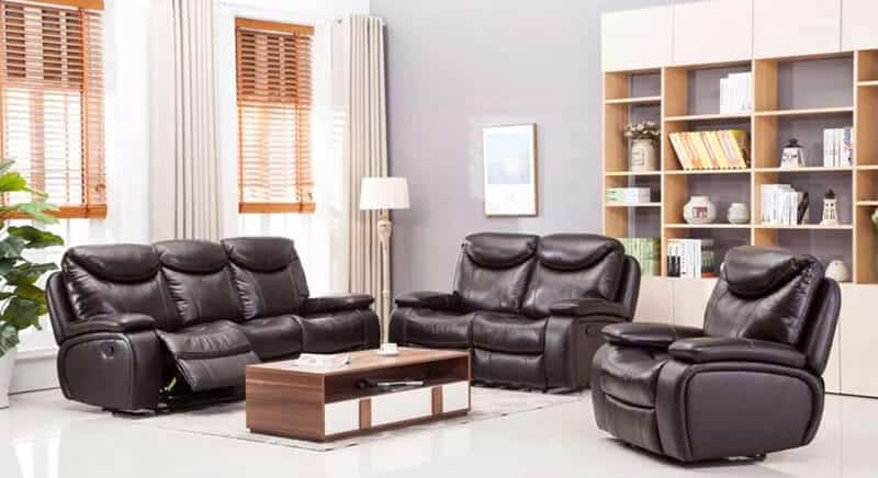 Top Rated 16 Best Leather Recliner Sofa