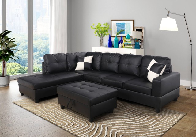 AYCP Nice Furniture L-shaped Sectional Sofa