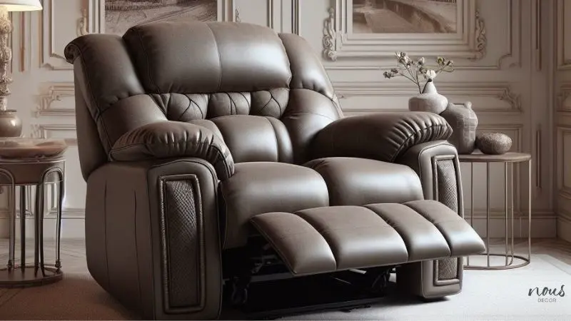 Divano Roma Furniture Oversize Recliner Seat