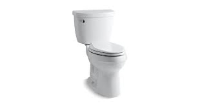 Kohler K-3609-0 Cimarron Comfort Height Elongated 1.28 Gpf Toilet