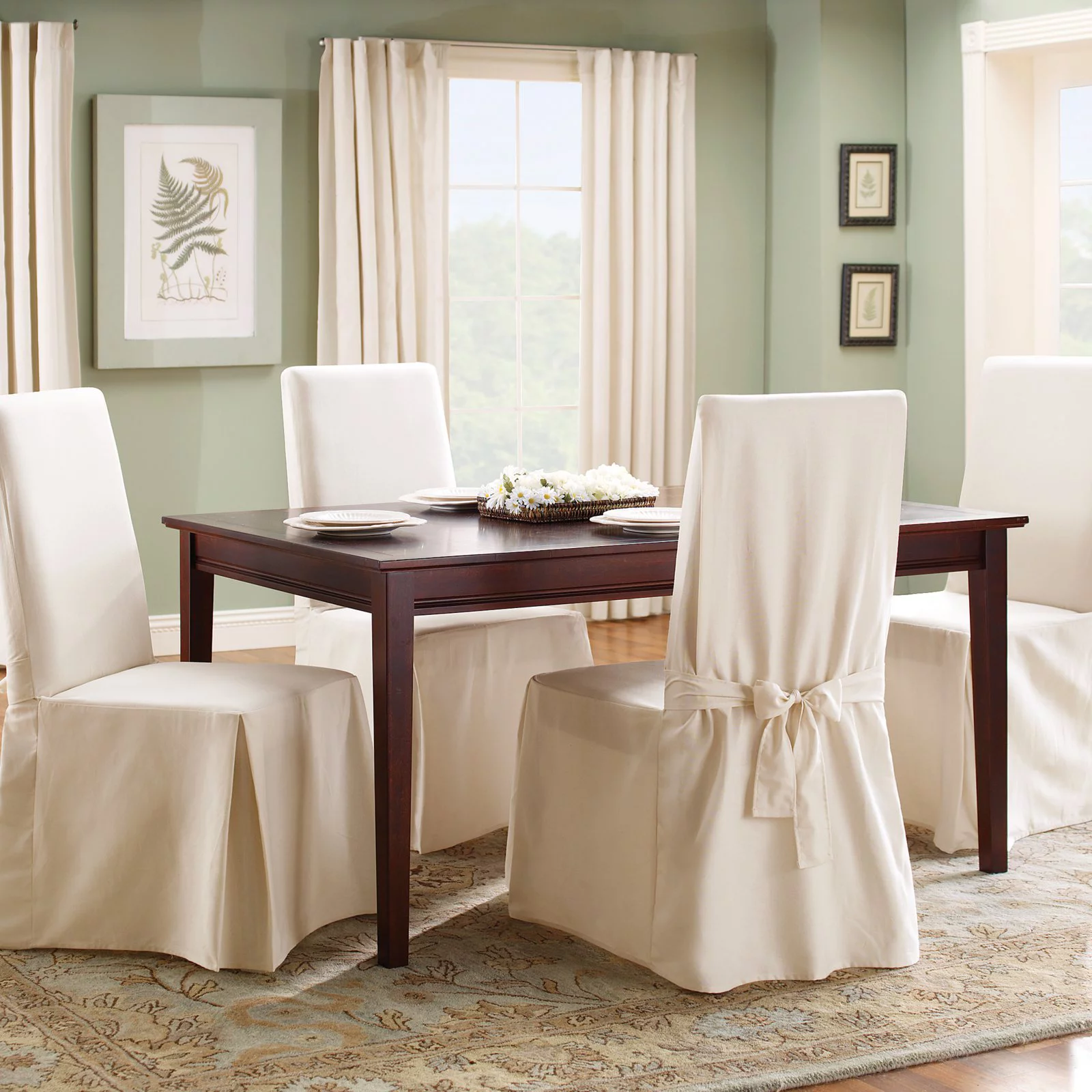 Sure Fit Duck Dining Room Chair Slipcover
