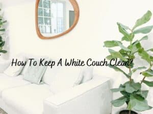 How To Keep A White Couch Clean? In-Depth Guide 2023