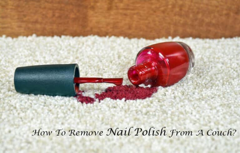 How To Remove Nail Polish From A Couch