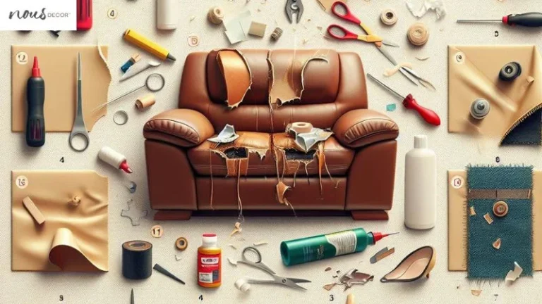 How To Repair Tear In Leather Sofa