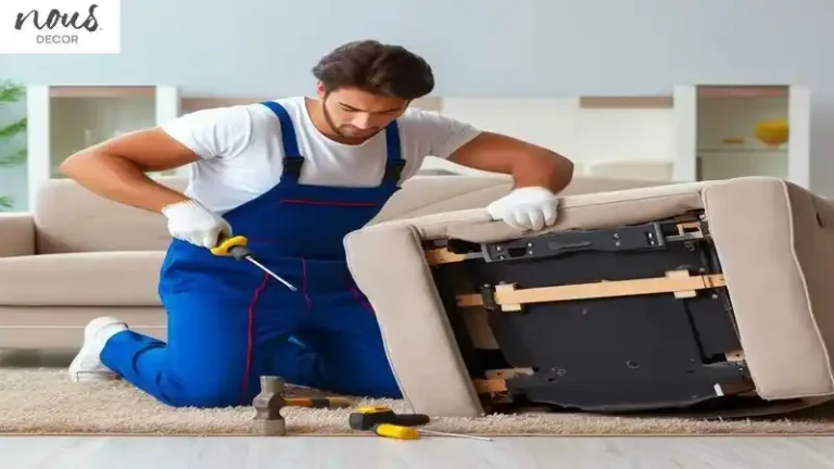 How To Remove Back Of Recliner Sofa?