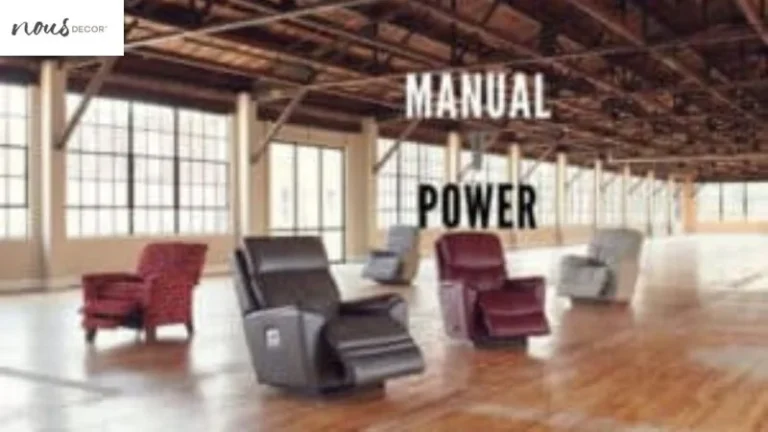 Power vs Manual Recliner Sofa