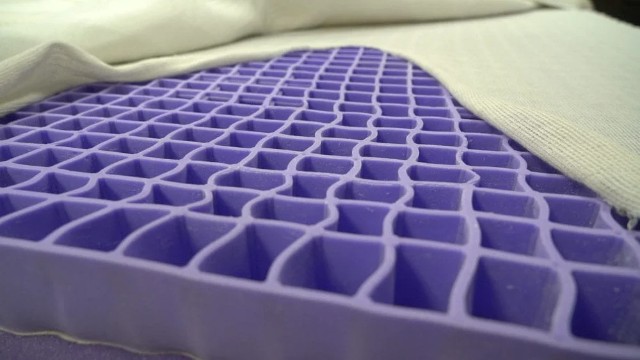 The layers of the Purple mattress