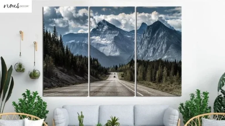 mountain wall art