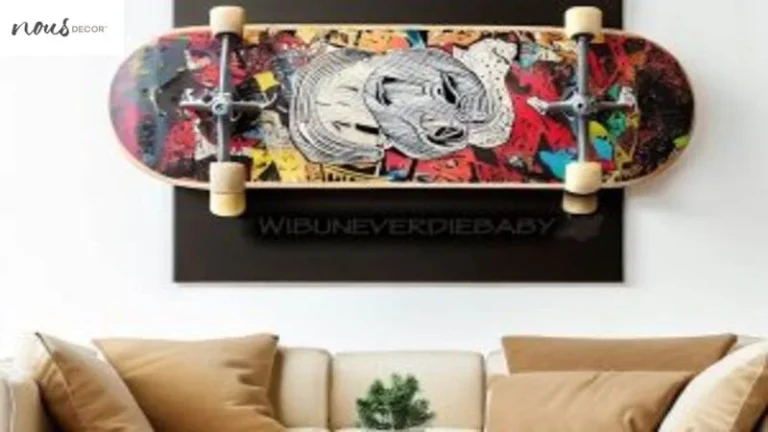 Skateboard wall art