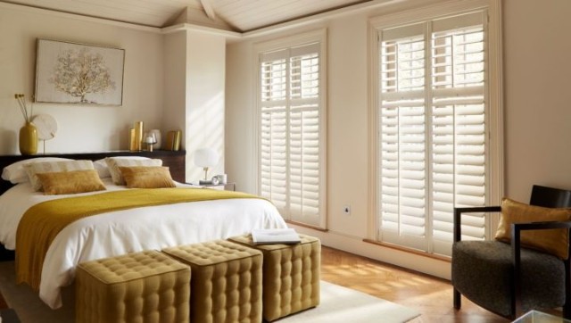 Bedroom Window Treatments Ideas - Shutters