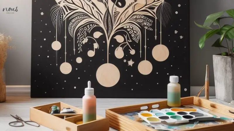 DIY wall art painting ideas for Hanging Projects