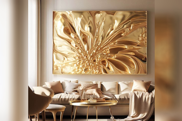Gold Wall Art: Elevate Your Home With Gold Wall Decor Accent