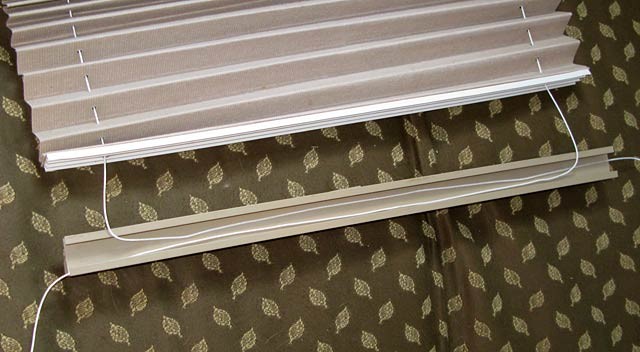 Instructions For Restringing Pleated Shades