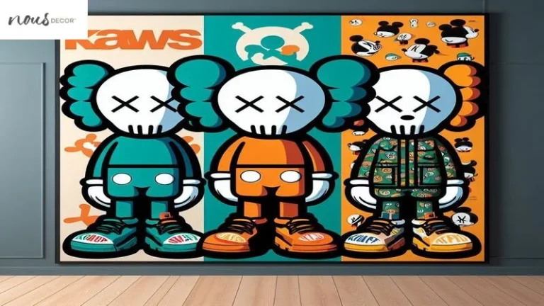 Kaws Wall Art