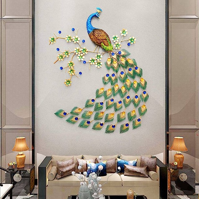 Different Types of Peacock Wall Decor: From Canvas Prints to More