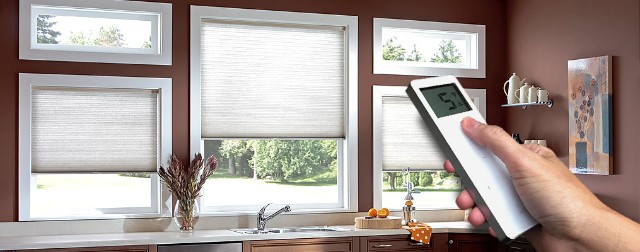 The efficiency of motorized pleated shades