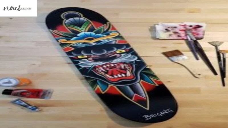 Showcase your style with custom skateboard art