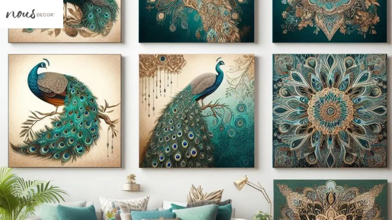 Different Types of Peacock Wall Decor: From Canvas Prints to More 