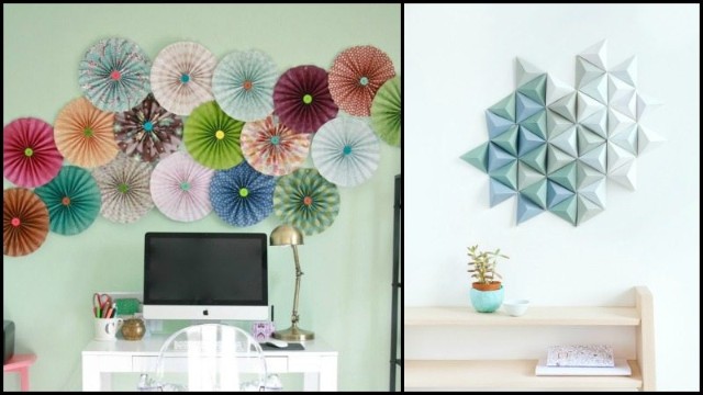 Tips for Working With Paper Wall Decor Material