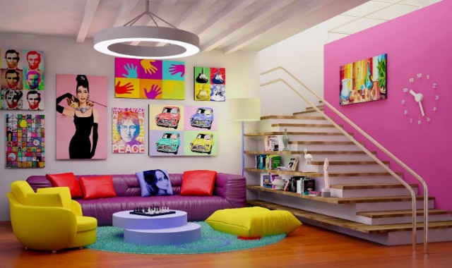 Incorporating Pop Art Imagery into Home Decor