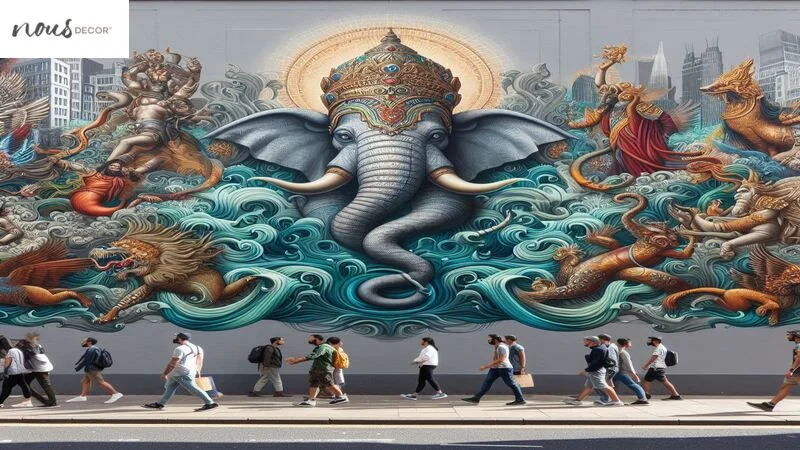 Street wall decor and design have powerful meaning