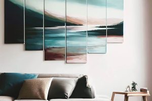 How To Hanging Art On Slanted Walls