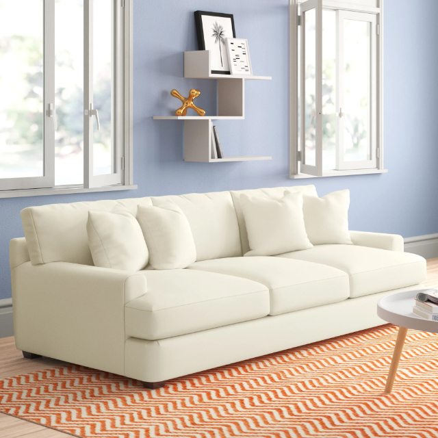 Best for Deep - Wayfair Custom Upholstery Emilio 90” Upholstered
