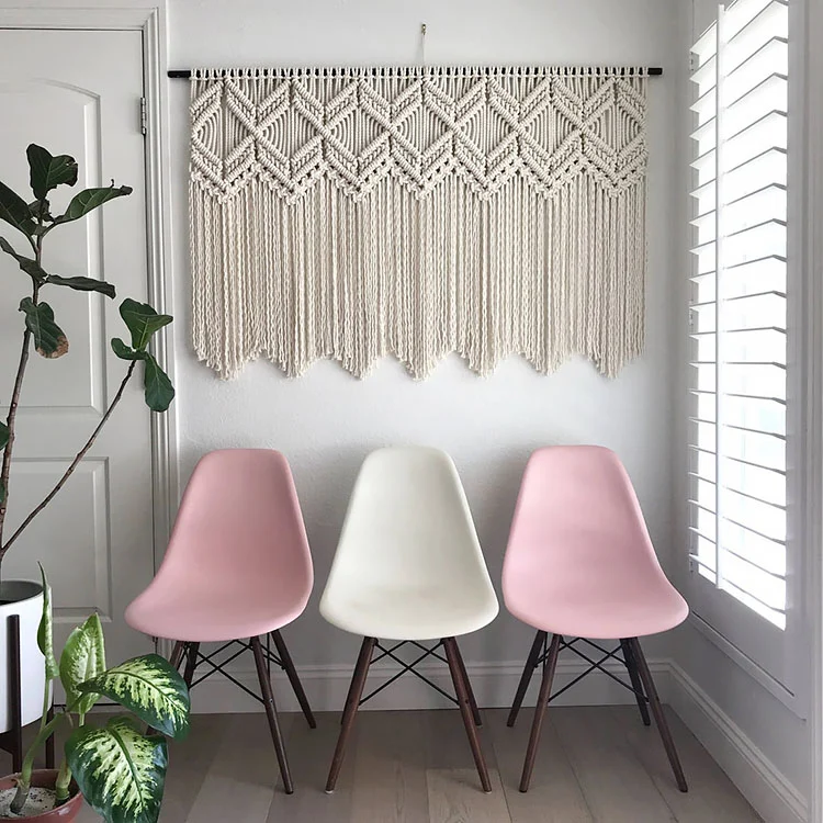Incorporate Crochet Boho Wall Hangings and Tapestries