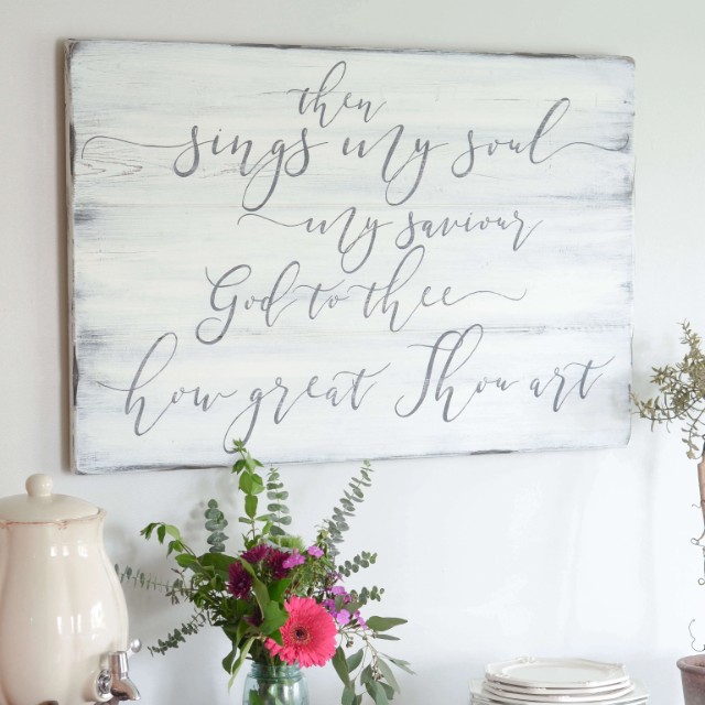 A Perfect and Classic Hymn Printable Vintage Addition to Any Room Size