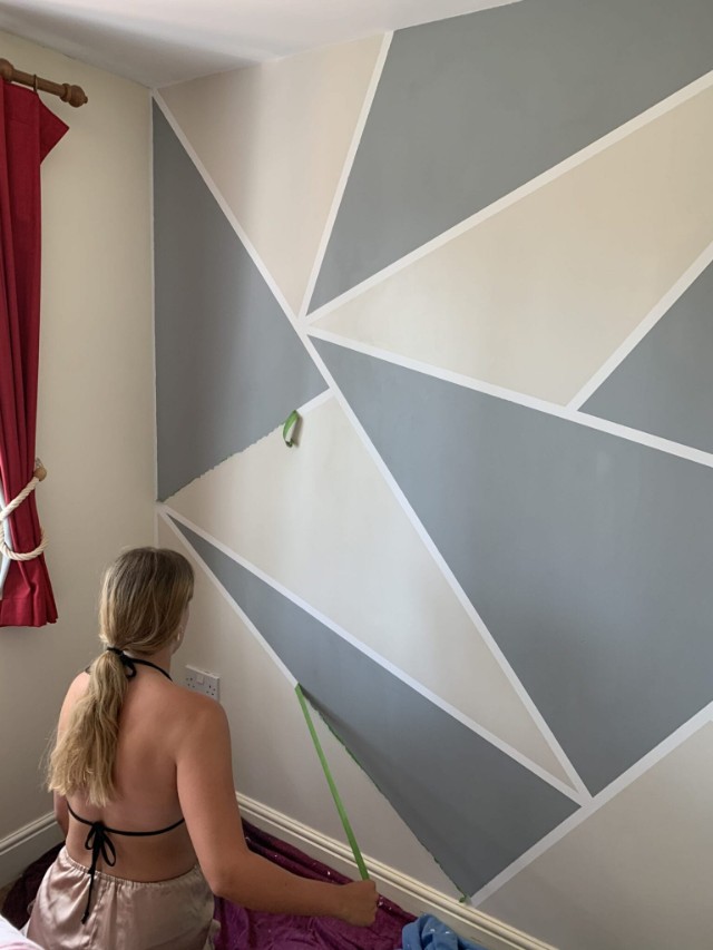 How To Do Geometric Wall Art