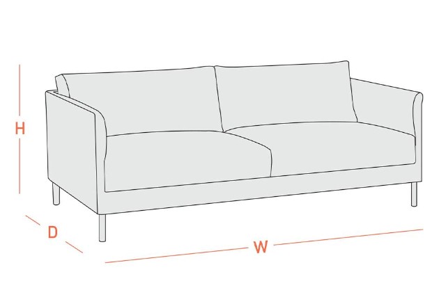 Avoid underestimating the size and weight of the furniture