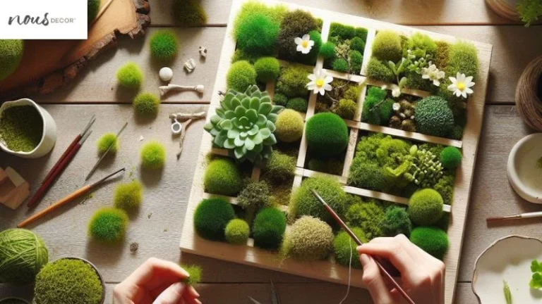 Moss Wall Art Design