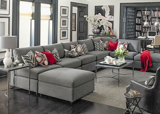 What Colours Go With Charcoal Grey Sofa