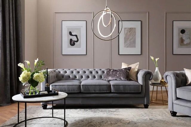 What Colours Go With Grey Sofa
