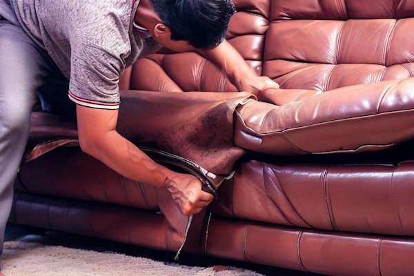 How To Fix Puddling On Leather Sofa Couch: Easy Steps 2023