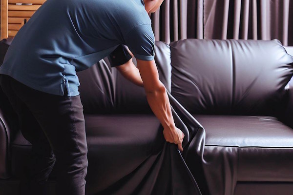 How To Keep Sofa Covers In Place On Leather