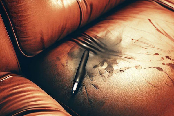 How To Remove Ballpoint Ink From Leather Sofa