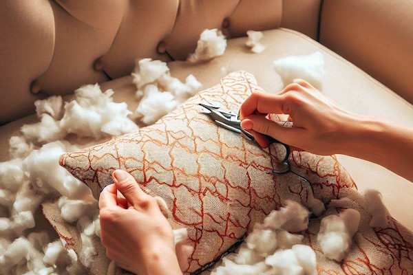 How To Make Sofa Cushions: DIY Couch Sewing Makeover