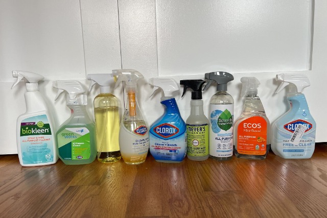 Recommended Safe Cleaning Products