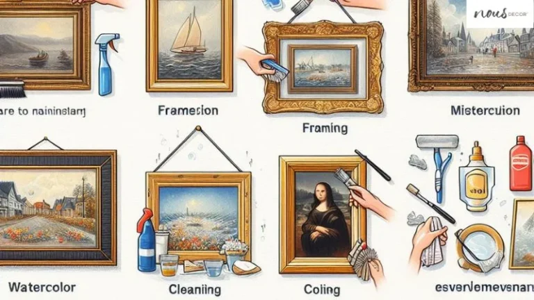 Artwork Care And Maintenance Of Wall Art