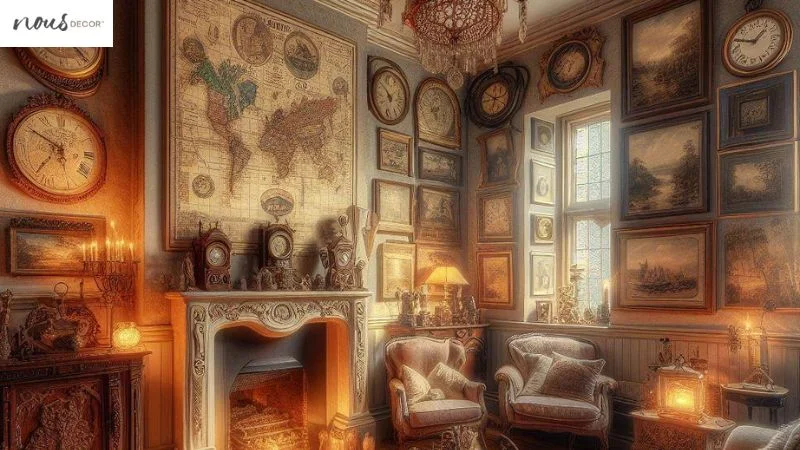 Living Room Antique Wall Decor