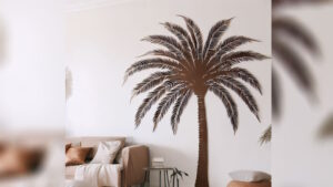 Wall Art Decor Palm Print Ideas For Added Tropical Vibe