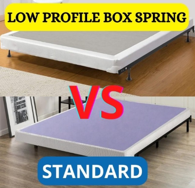 Into Low Profile Mattress Vs Standard Box Spring Comparison
