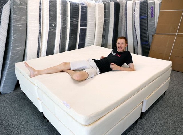 A larger mattress can give more room to move around