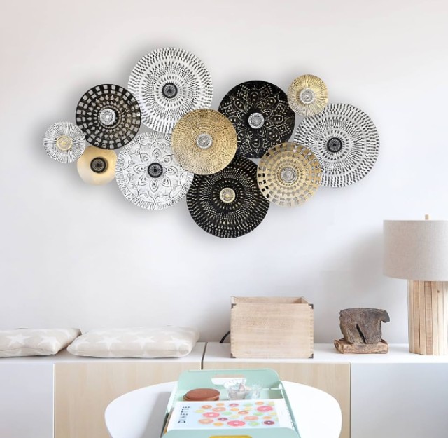 Metal Wall Art Decor Sculpture To Visualize Your Space