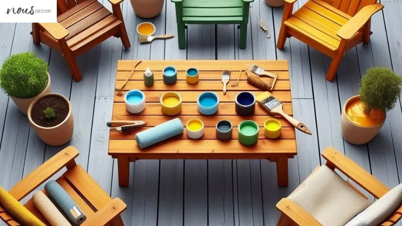 paint for outdoor wood furniture