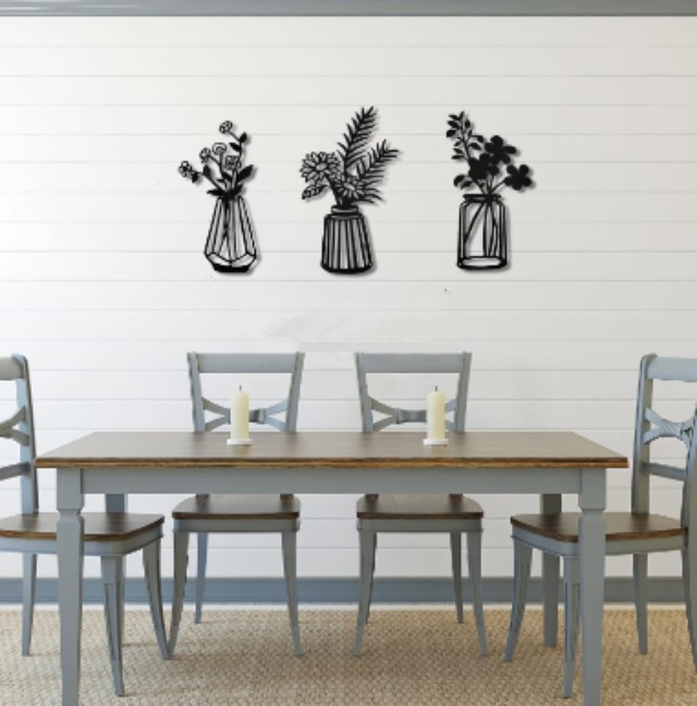 Wall Art Sculpture Decor for the Dining Room
